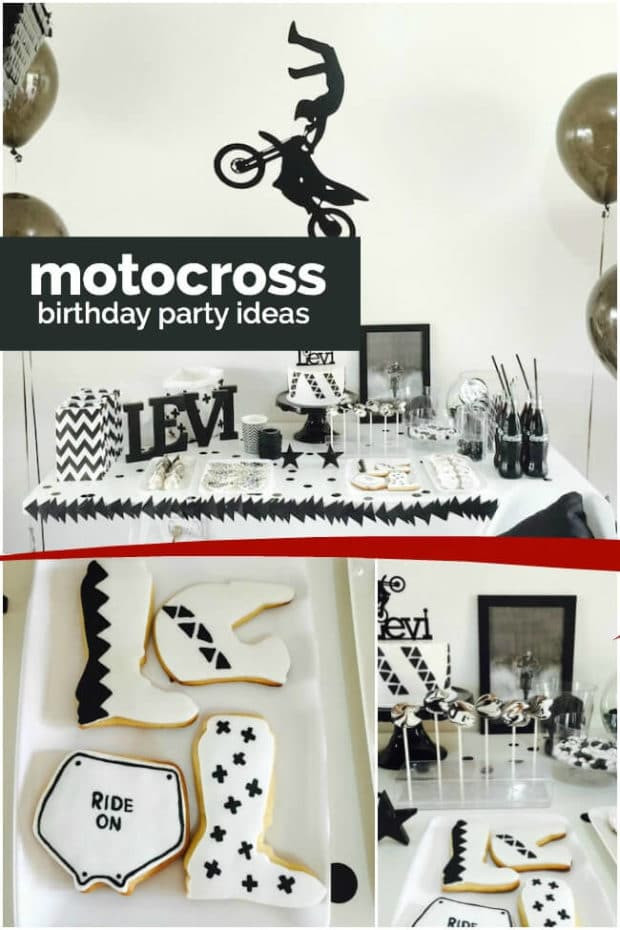Motocross Birthday Party
 A Boy s Motor Cross Birthday Party