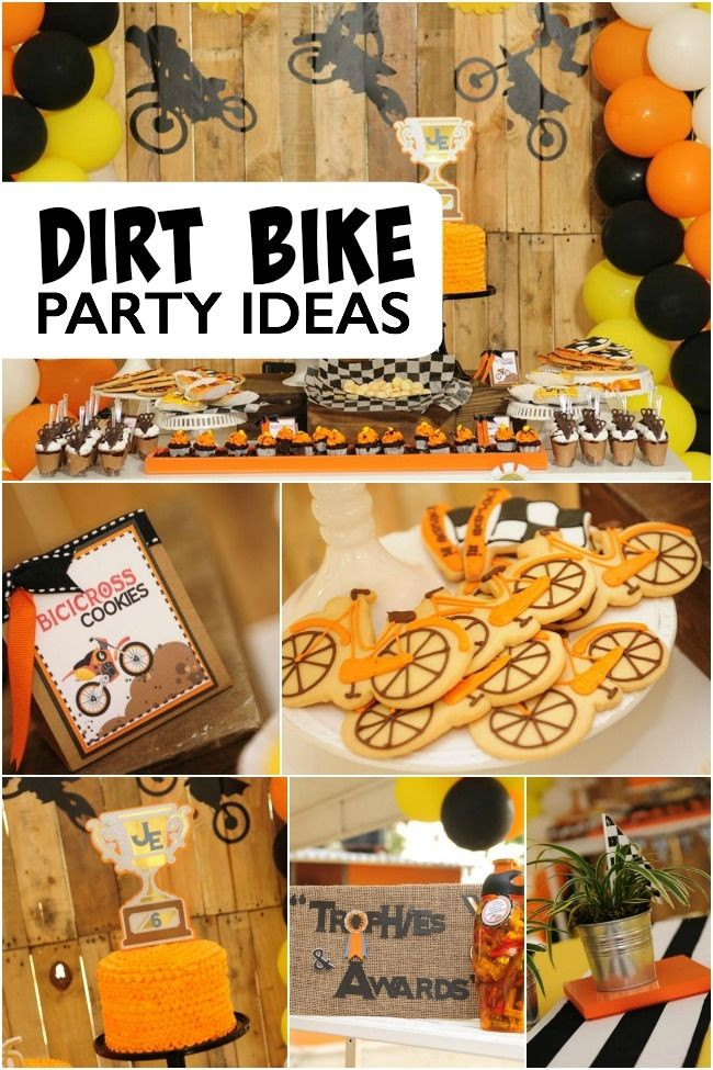 Motocross Birthday Party
 Got Dirt A Boy s Dirt Bike Birthday Party