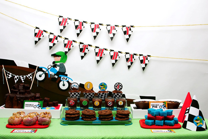 Motocross Birthday Party
 Kara s Party Ideas Motocross Dirt Bike Party Planning