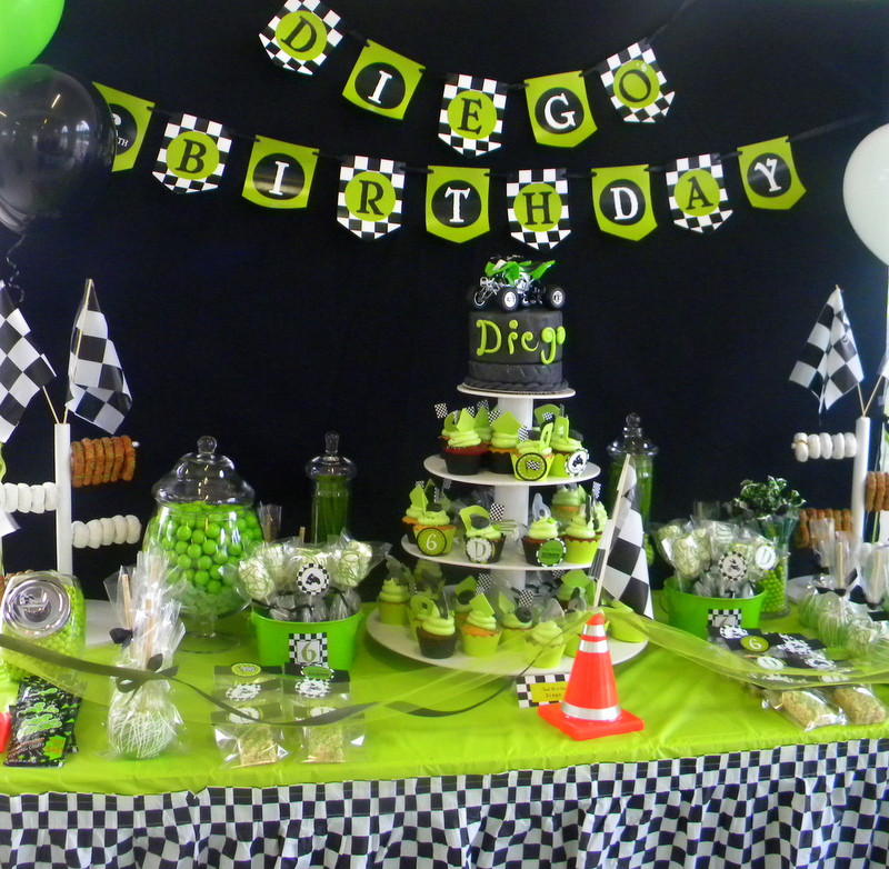Motocross Birthday Party
 MKR Creations Motocross Party Theme