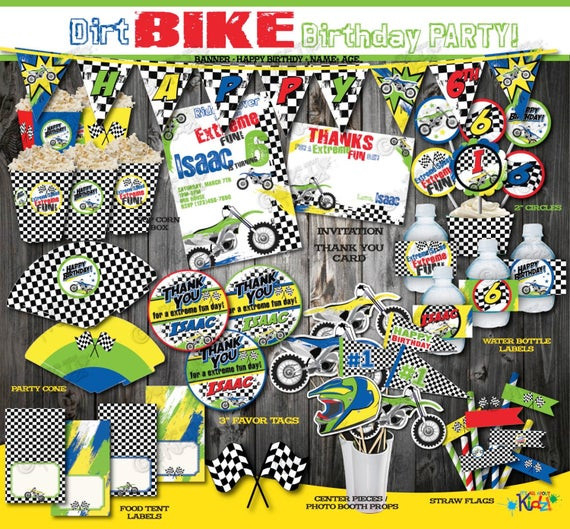 Motocross Birthday Party
 sale Dirt Bike Birthday PackageDirt Bike Party Package