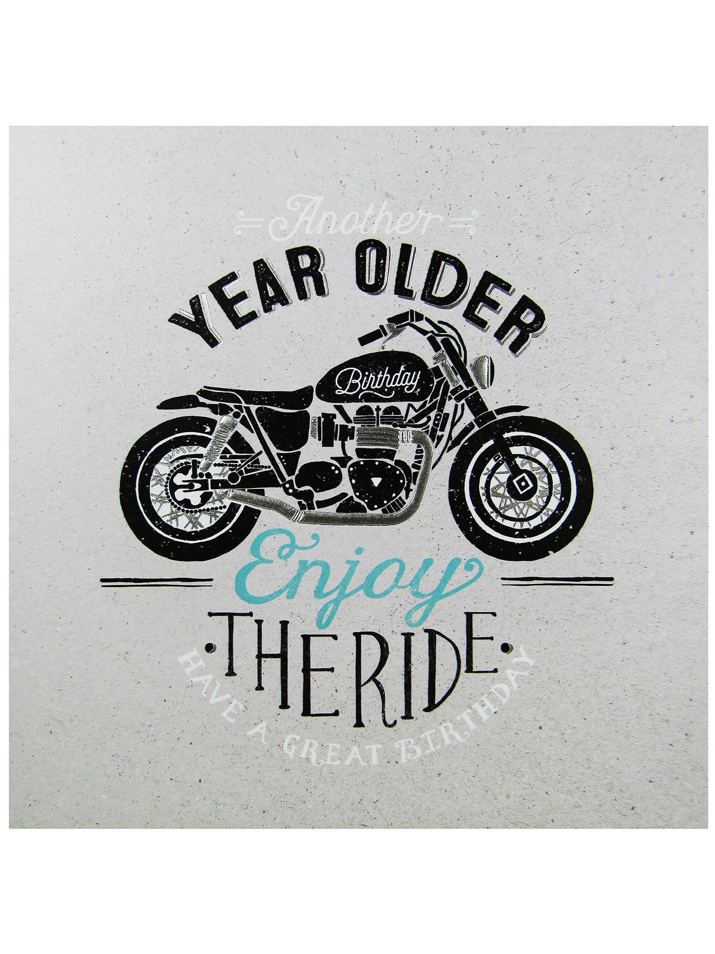 Motorcycle Birthday Cards
 Carte Blanche Motorcycle Birthday Card at John Lewis