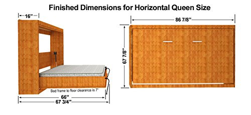 Murphy Bed DIY Kit
 Easy DIY Murphy Bed Kit Queen Size DIY Wall Bed Hardware