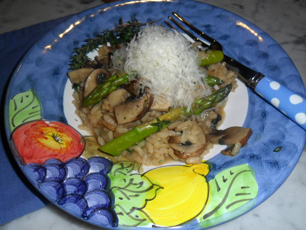 Mushroom Asparagus Risotto
 Mushroom & Asparagus Risotto Cookwise