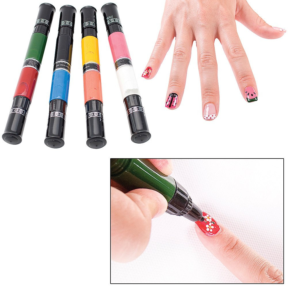 Nail Art Amazon
 Amazon Migi Nail Art Fingernail Polish Kit 8 Neon