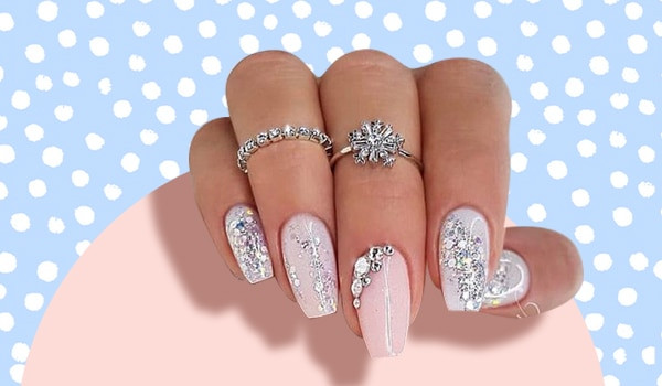 Nail Art For Wedding Day
 Bridal nail art designs that are perfect for your wedding day