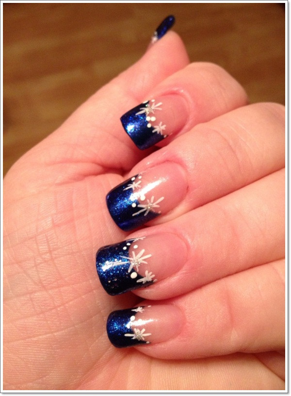 Nail Art Tip Designs
 22 Awesome French Tip Nail Designs