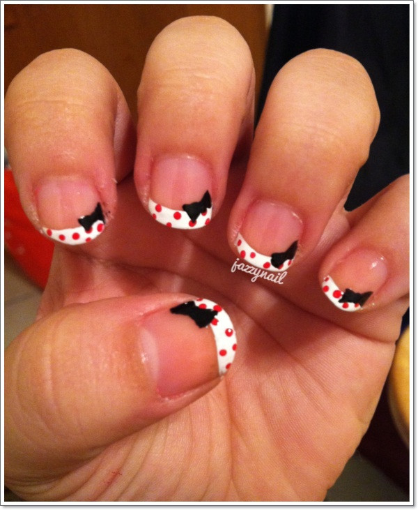 Nail Art Tip Designs
 22 Awesome French Tip Nail Designs