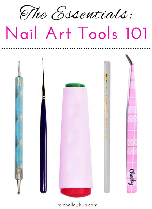 Nail Art Tools And Equipment
 The Essentials Nail Art Tools 101 Michelle Phan