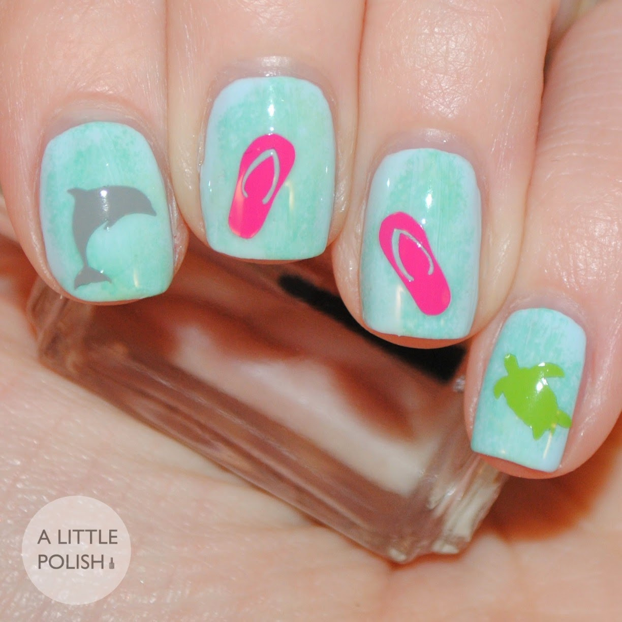 Nail Art Vinyls
 A Little Polish Vinyl Nail Decals from Lacquer by Lissa