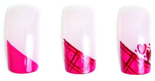 Nail Art Wolf Road
 Mad About Plaid Style NAILS Magazine