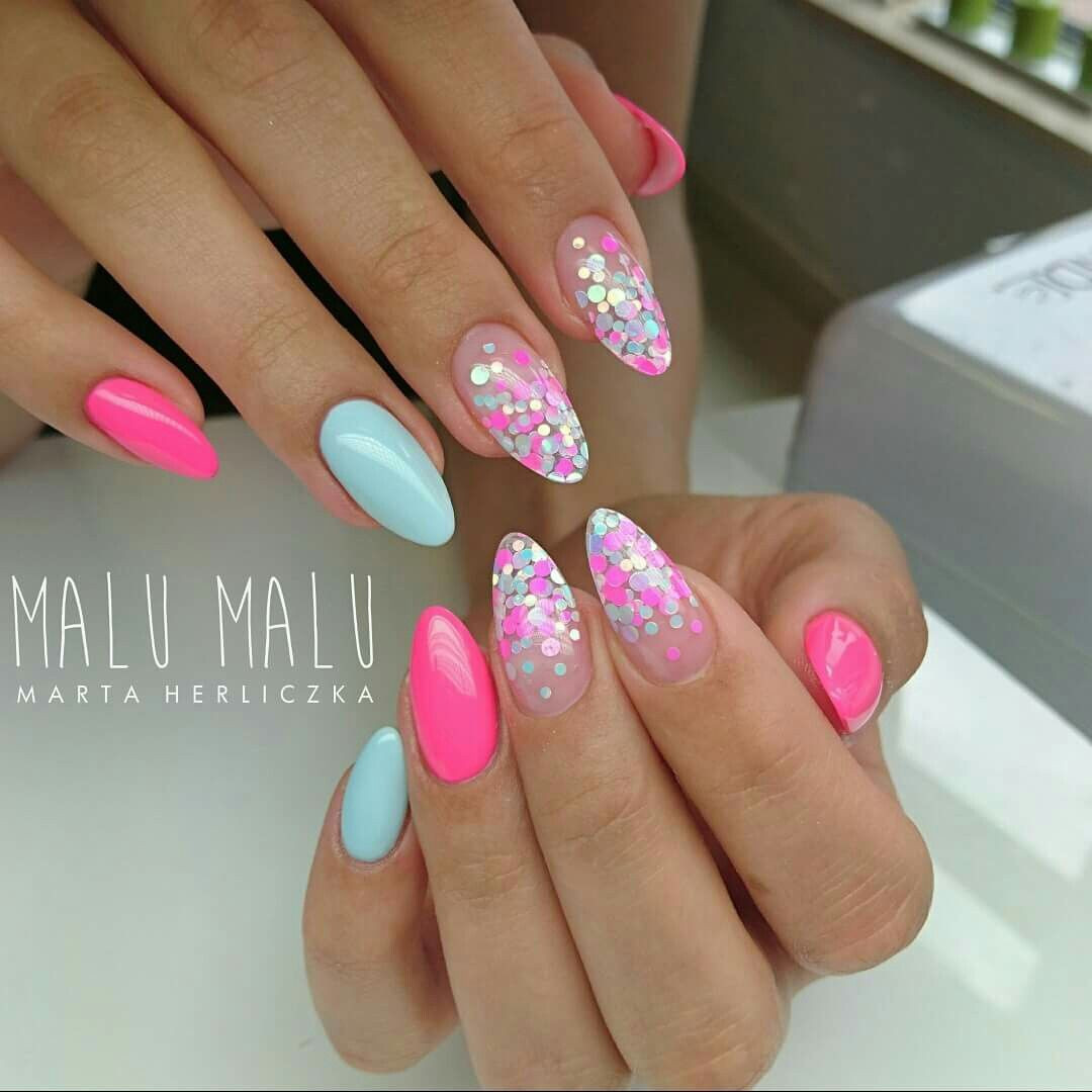 Nail Designs For Almond Shaped Nails
 Pretty almond shaped nails