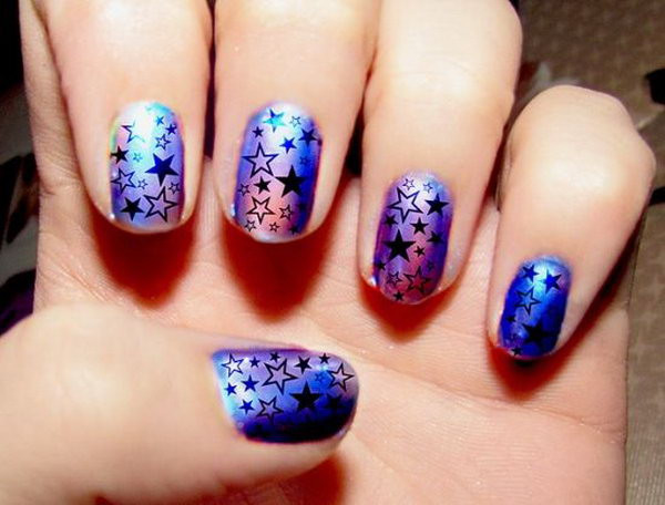 Nail Designs Pictures
 50 Cool Star Nail Art Designs With Lots of Tutorials and