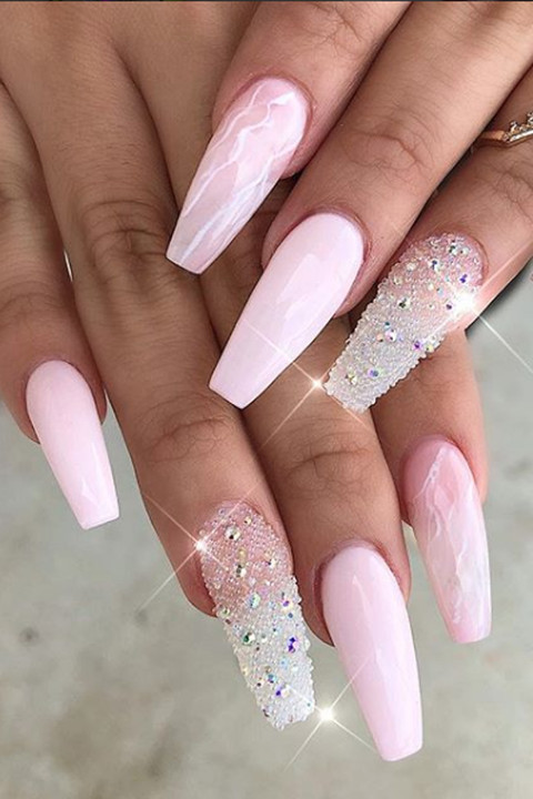 Nail Ideas Coffin
 12 Ways to Wear Coffin Shaped Nails — Design Ideas for