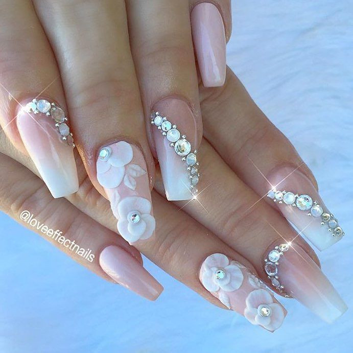 Nails For A Wedding
 35 Glamorous Wedding Nail Art Ideas for 2020 Best Bridal