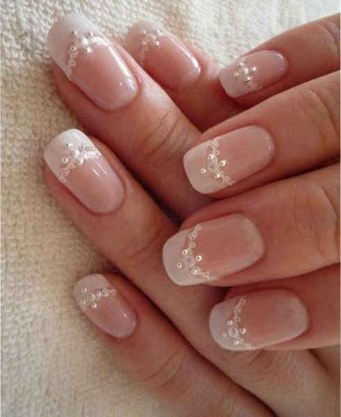 Nails For A Wedding
 34 Classy Wedding Nail For Bride