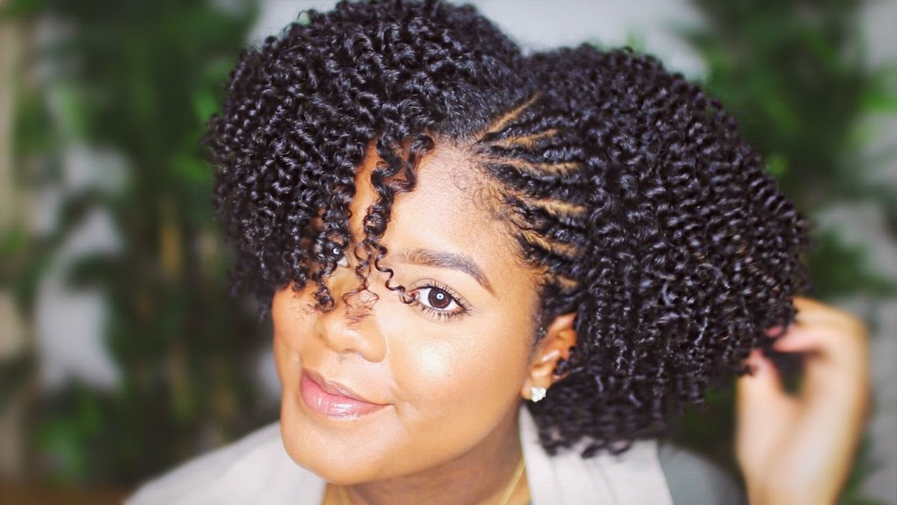 Natural Braid Out Hairstyles
 3 Strand Twist Out Hairstyle on Natural Hair