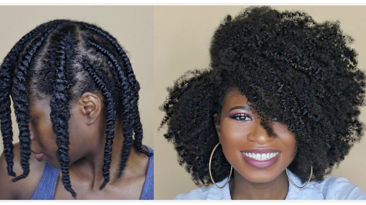 Natural Braid Out Hairstyles
 How to the PERFECT Flat Twist Out EVERY TIME 4a 4b