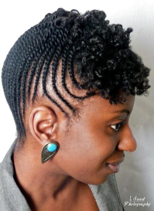 Natural Braided Hairstyles For Black Women
 Naturally Happy Hair Natural Hair Updos & Protective Styles