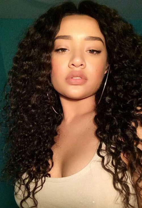 Natural Curly Hair Hairstyles
 20 Long Natural Curly Hairstyles