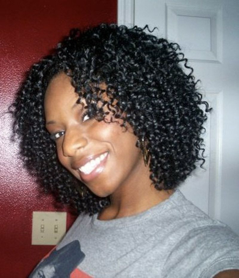 Natural Curly Weave Hairstyles
 Black Curly Weave Sew In