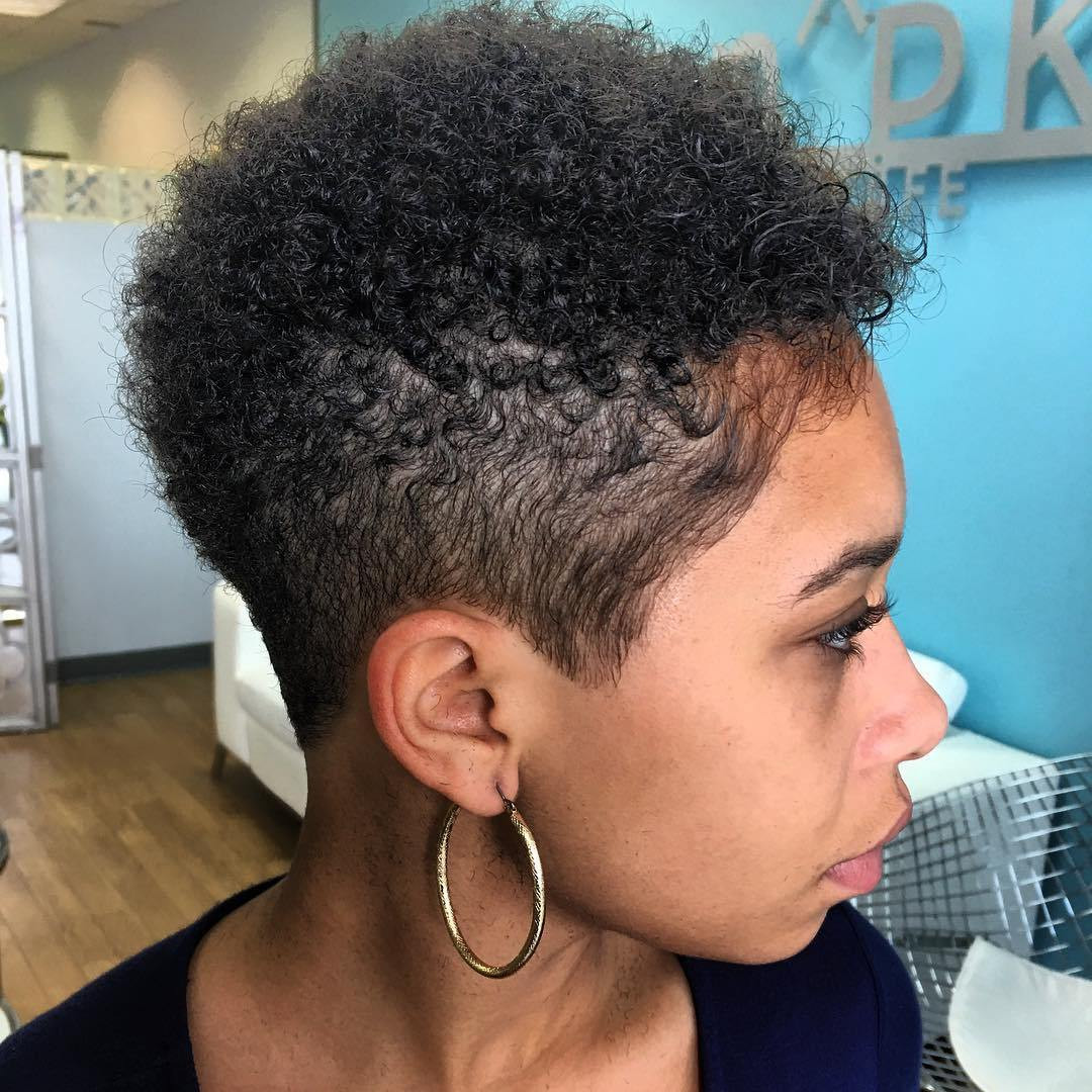 Natural Hair Cut
 40 Cute Tapered Natural Hairstyles for Afro Hair