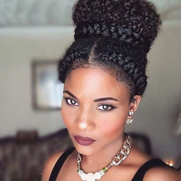 Natural Hair Hairstyles
 21 Chic and Easy Updo Hairstyles for Natural Hair