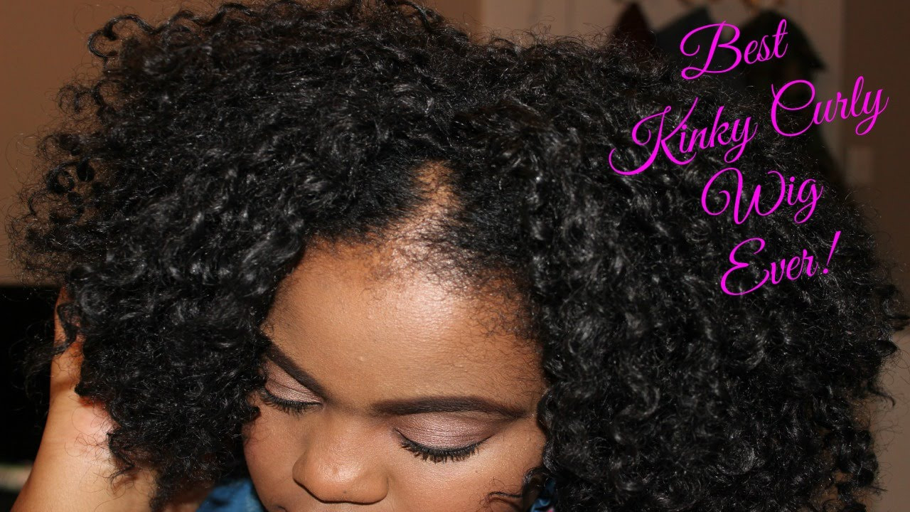 Natural Hairstyle Wigs
 "Natural Hair" Best Kinky Curly Wig Ever