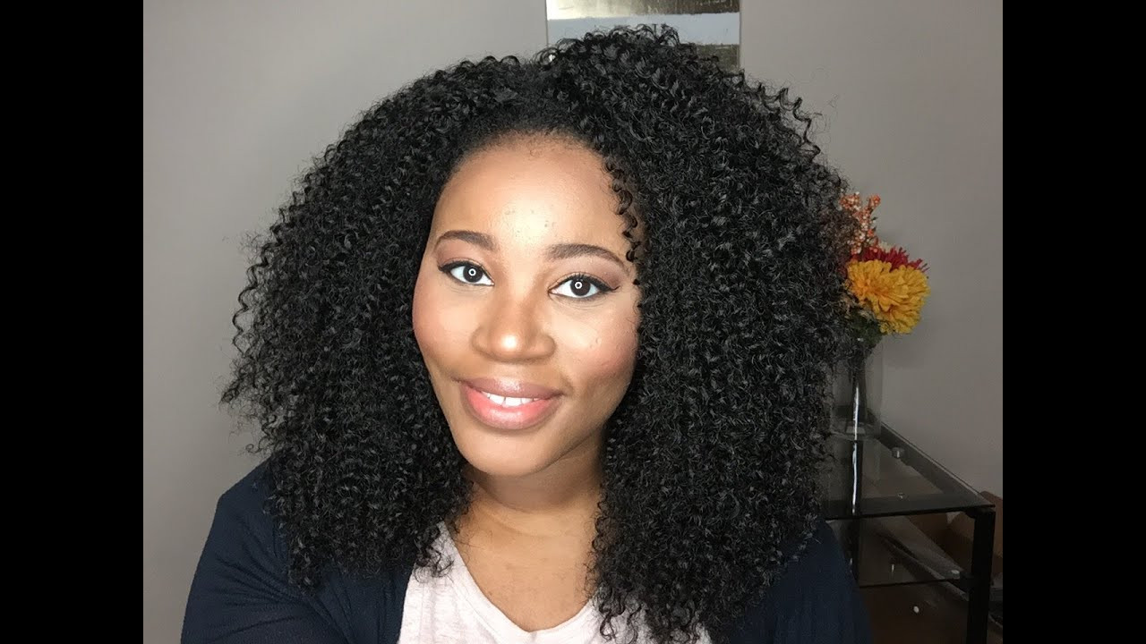 Natural Hairstyle Wigs
 How to Blend Natural Hair With A Half Wig