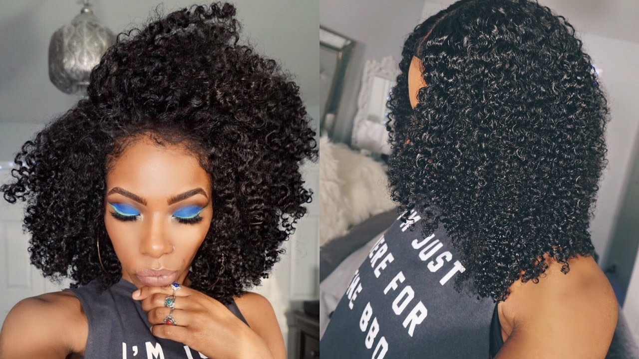 Natural Hairstyles For 4B Hair
 NATURAL HAIR GOALS BOMB AF WASH & GO AND BEST TWISTOUT