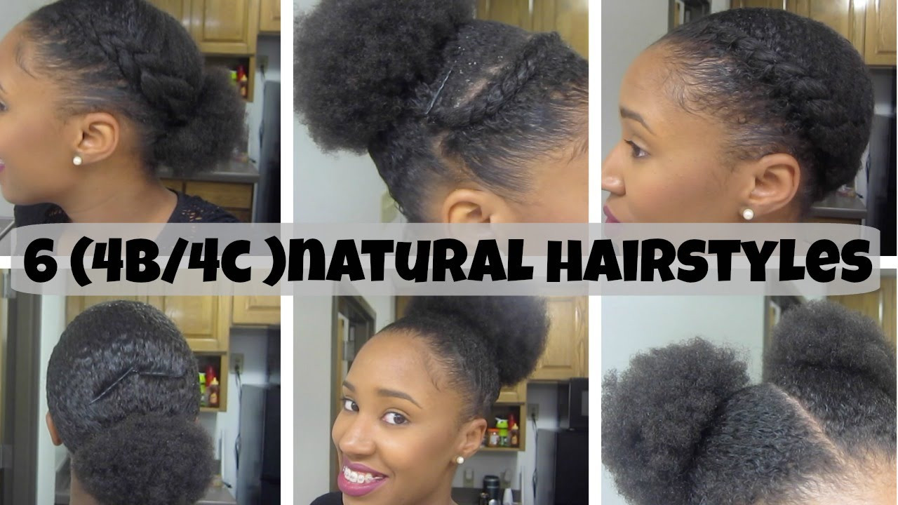 Natural Hairstyles Short 4C Hair
 6 Natural Hairstyles Short Medium Hair 4b 4c