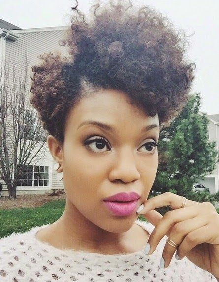Natural Hairstyles Short Hair
 SHOW AND TELL FIERCE FRIDAY Curly Nikki