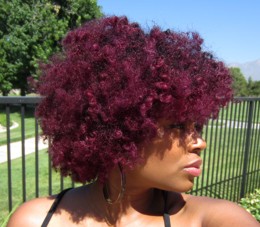 Natural Hairstyles With Color
 Style