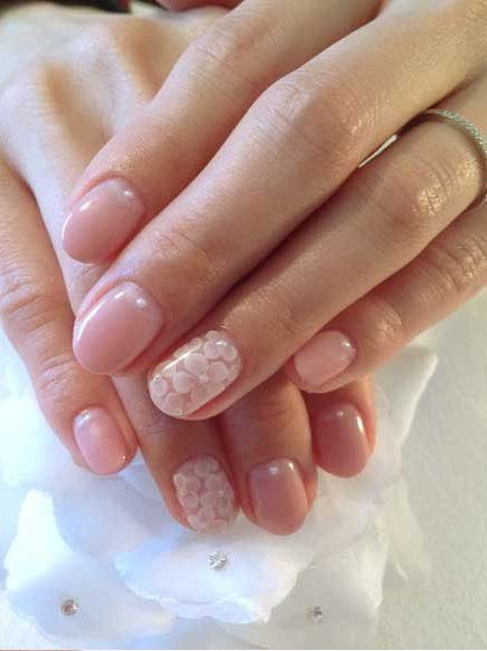 Natural Nail Styles
 Natural Nail Art With Accent Usually not a fan of the