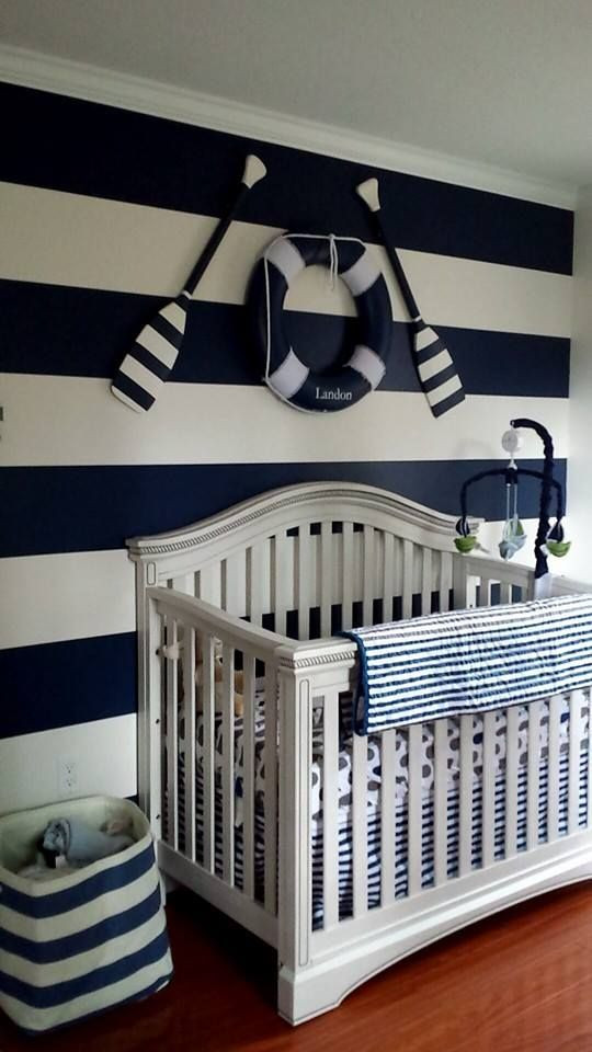 Nautical Baby Room Decorations
 Start of Landon s Nautical Themed Nursery