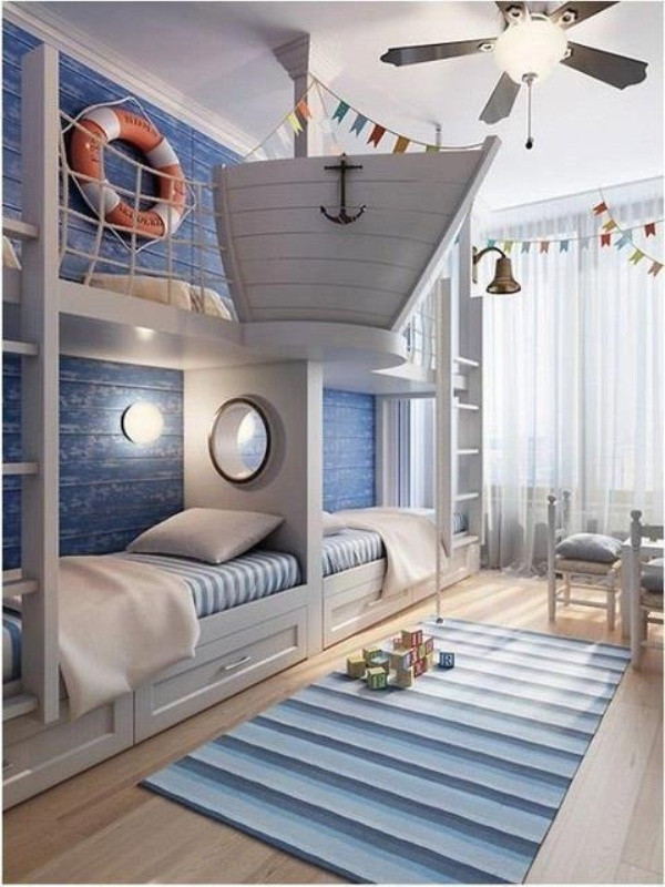Nautical Baby Room Decorations
 30 Nautical Room Design Ideas For Your Kid