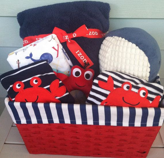 Nautical Baby Shower Gift Ideas
 Wel e Baby In Style WithThis Nautical Gift basket