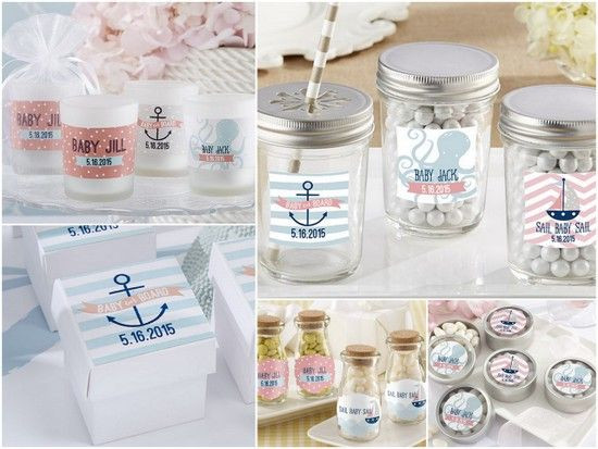 Nautical Baby Shower Gift Ideas
 Nautical Baby Shower Favors Ideas from HotRef