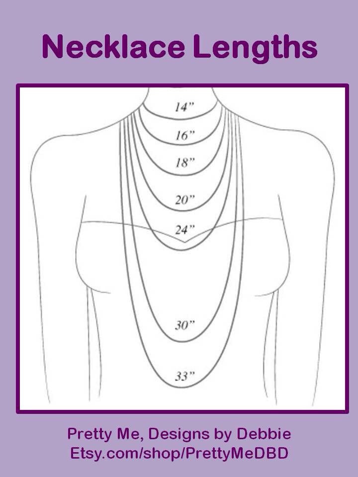 Necklace Lengths Chart
 Necklace Length Guide Necklace Lengths Necklace Length Chart