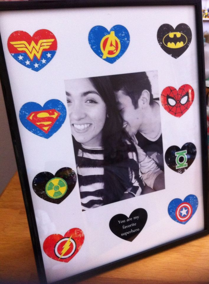 Nerd Gift Ideas For Boyfriend
 For my superhero fan boyfriend diy ts