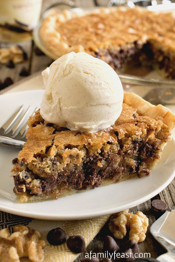 Nestle Chocolate Chip Pie
 Toll House Chocolate Chip Pie A Family Feast