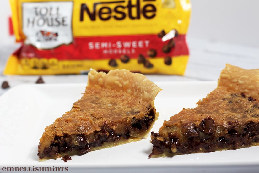 Nestle Chocolate Chip Pie
 Nestle Toll House Chocolate Chip Cookie Pie Embellishmints