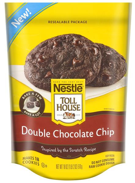 Nestle Double Chocolate Chip Cookies
 Nestle Toll House Double Chocolate Chip Cookie Dough