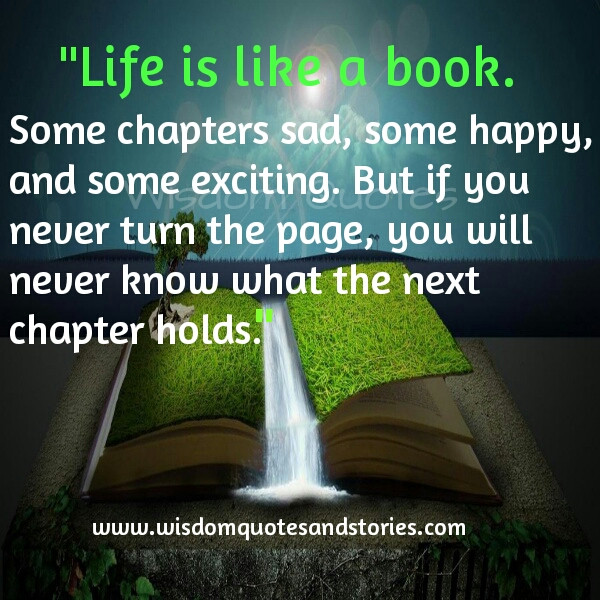 New Chapters In Life Quotes
 Next Chapter In Life Quotes QuotesGram