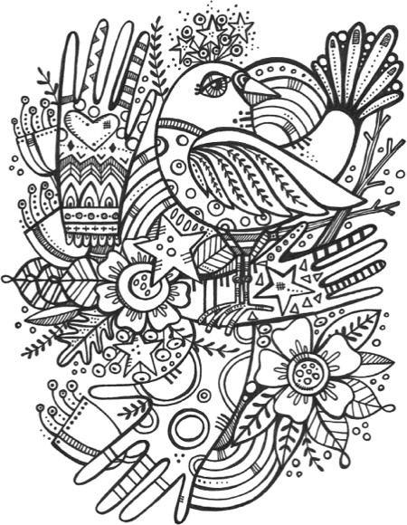 New Coloring Book For Adults
 Hottest New Coloring Books February 2017 Roundup