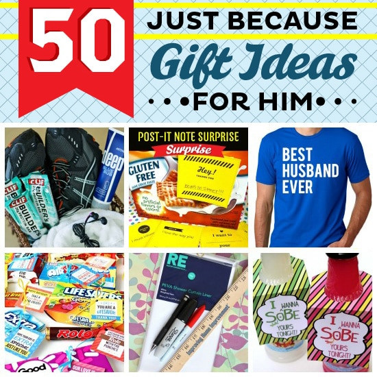 New Relationship Birthday Gift Ideas For Him
 50 Just Because Gift Ideas For Him
