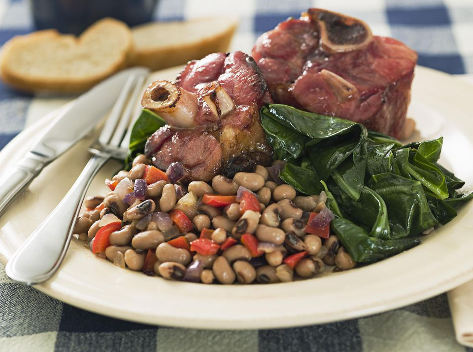 New Year Day Dinner Traditions
 New Year s Food Tradition Black Eyed Peas and Greens
