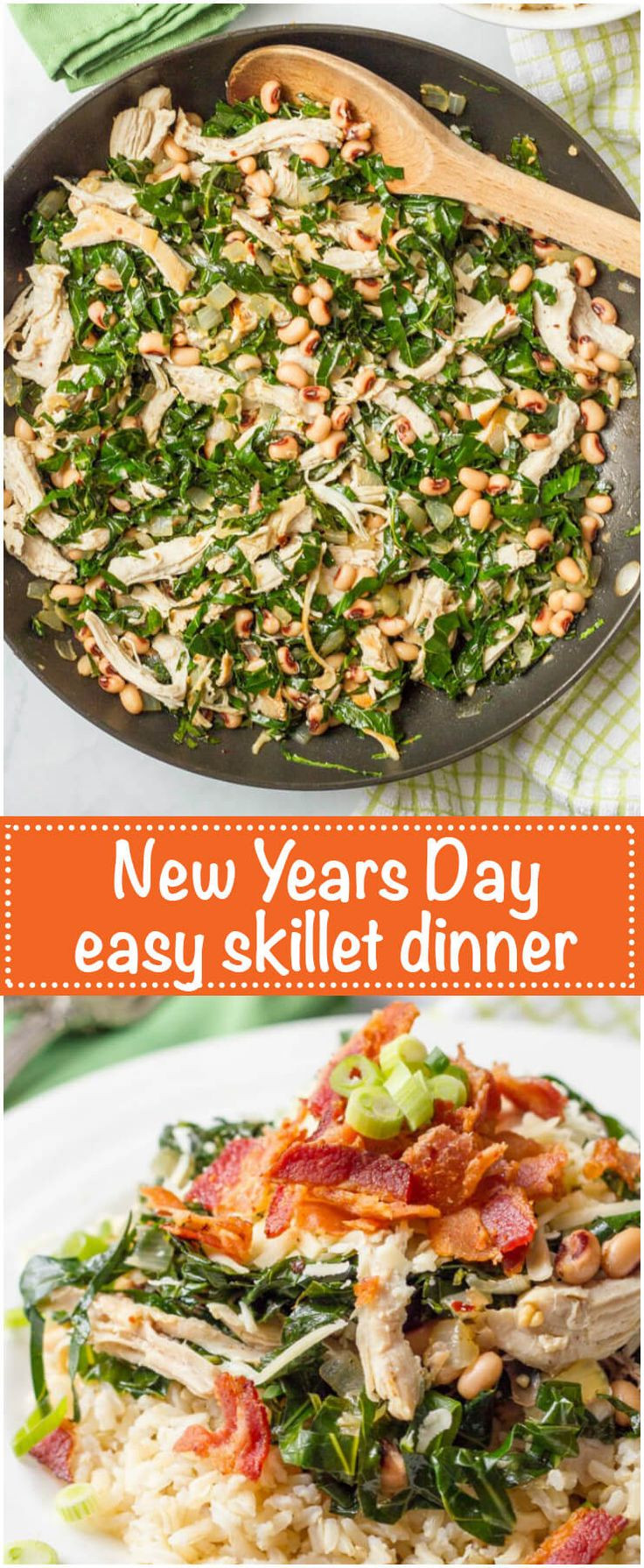 New Year Day Dinner Traditions
 Southern New Year s Day dinner skillet