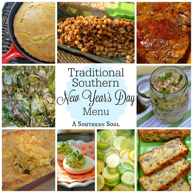 New Year Day Dinner Traditions
 Traditional Southern New Year s Day Menu A Southern Soul