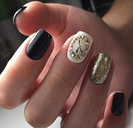 New Year Nail Colors
 Bright Colors For New Year Nails 2019 Clock Design